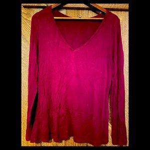 Charlotte Russe Burgundy Women’s Top